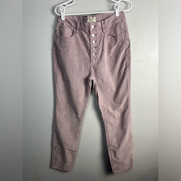 We the Free Sun Chaser Corduroy Skinny Pants in frosted lilac size 30 - Picture 5 of 9